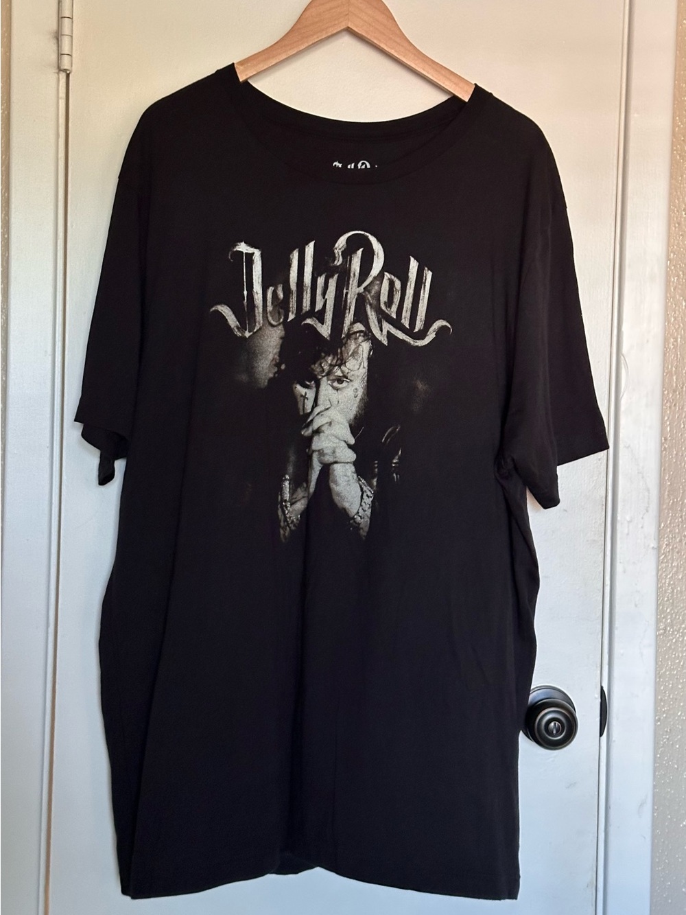 Jelly Roll Whitsitt Chapel Graphic T-Shirt Black 3XL Band Tour